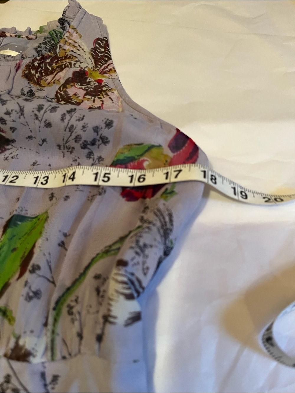 NWOT Anthropologie size 6 Hermia midi dress in lilac floral - Picture 8 of 11